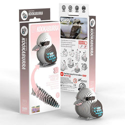 Kookaburra 3D Cardboard Model Kit Eugy (ONLINE ORDER ONLY)