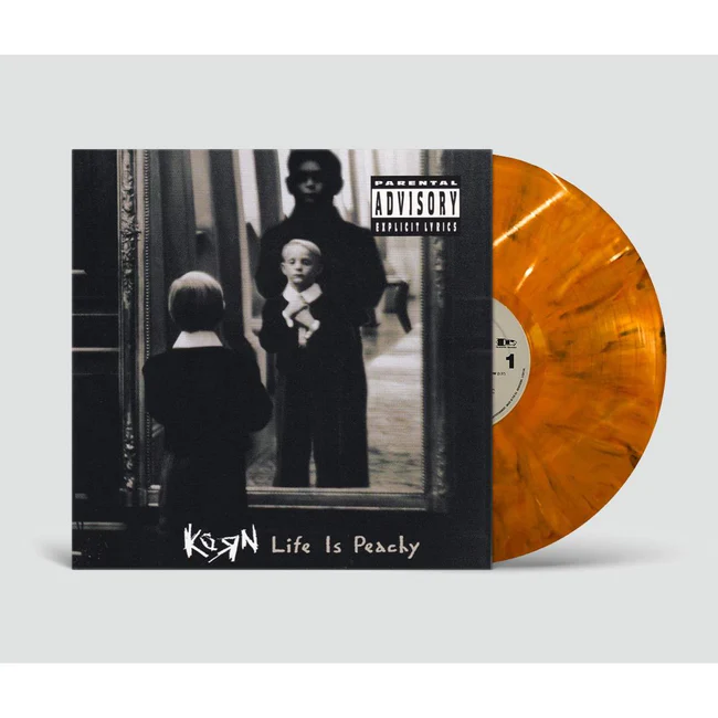 Life is Peachy (Import) Orange Splatter [Vinyl] (ONLINE ORDER ONLY)