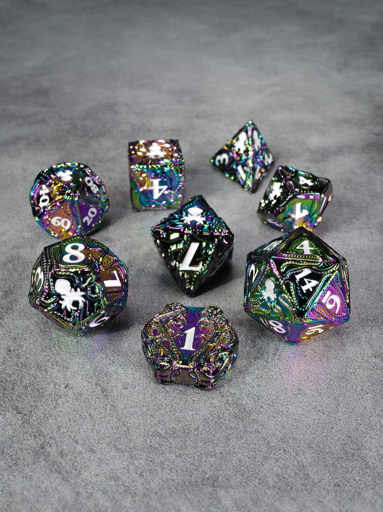 Kraken's Reach 8 pc TTRPG Dice Set (ONLINE ORDER ONLY)