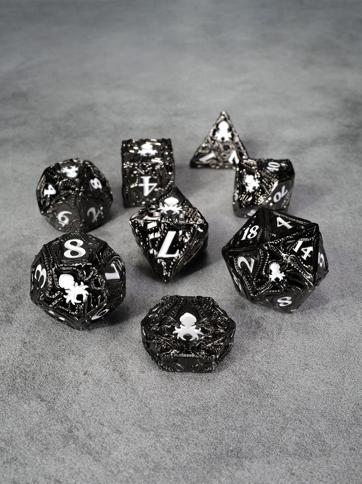 Kraken's Reach 8 pc TTRPG Dice Set (ONLINE ORDER ONLY)