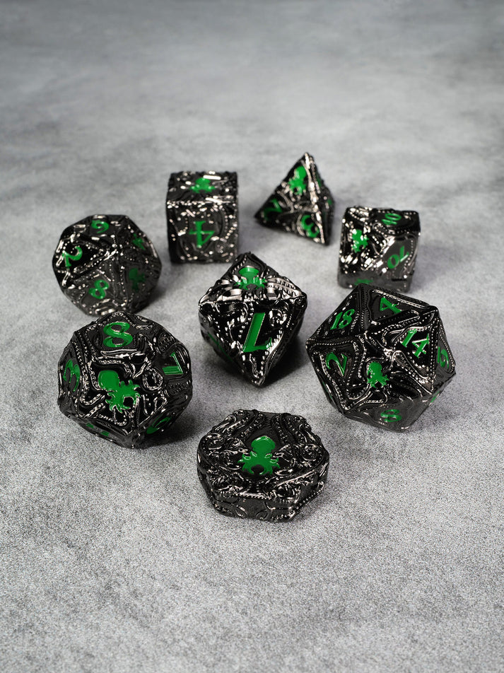 Kraken's Reach 8 pc TTRPG Dice Set (ONLINE ORDER ONLY)