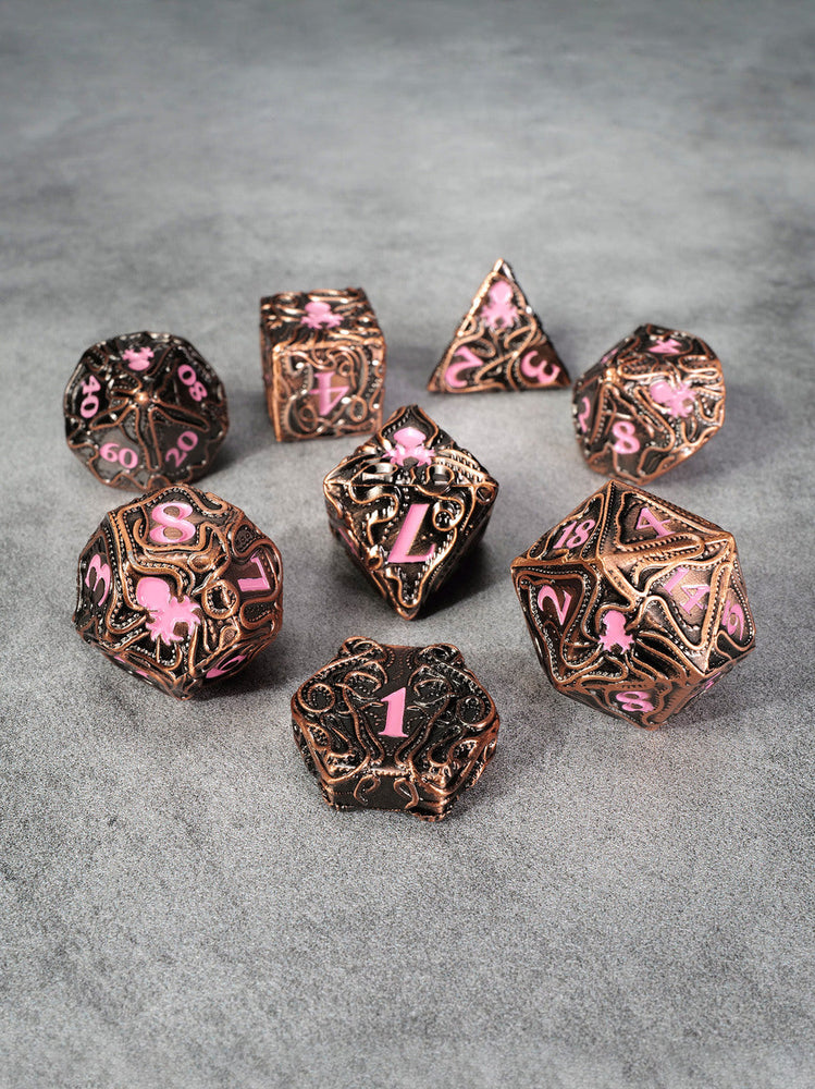 Kraken's Reach 8 pc TTRPG Dice Set (ONLINE ORDER ONLY)