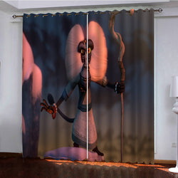 Kung Fu Panda The Dragon Knight Curtains Blackout Window Drapes (Online Order Only)