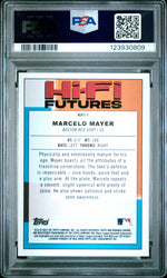Graded 2022 Topps Bowman Chrome Marcelo Mayer #HIFI1 Chrome HIFI Futures Rookie RC Baseball Card PSA 9 Mint (ONLINE ORDER ONLY)