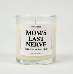 Mom's Last Nerve Glass Candle (ONLINE ORDER ONLY)