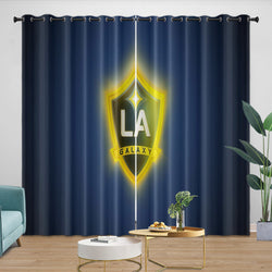 LA Galaxy Curtains Blackout Window Drapes Room Decoration (Online Order Only)