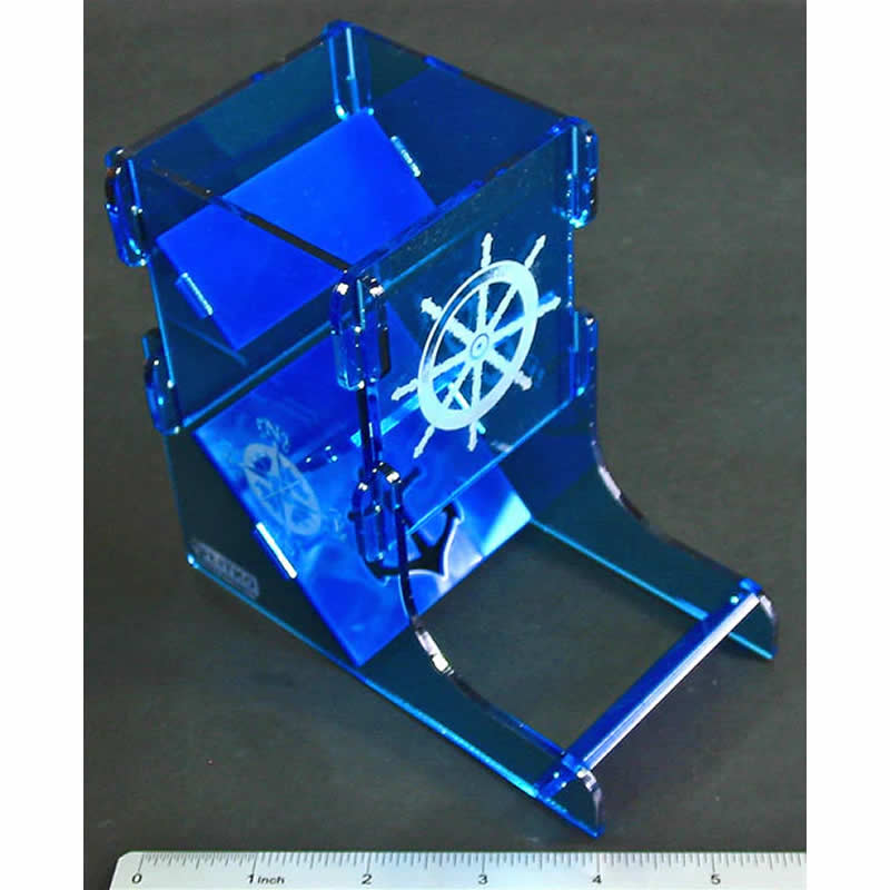 LAOGMG066 Nautical Dice Tower by Litko Games Accessories (ONLINE ORDER ONLY)