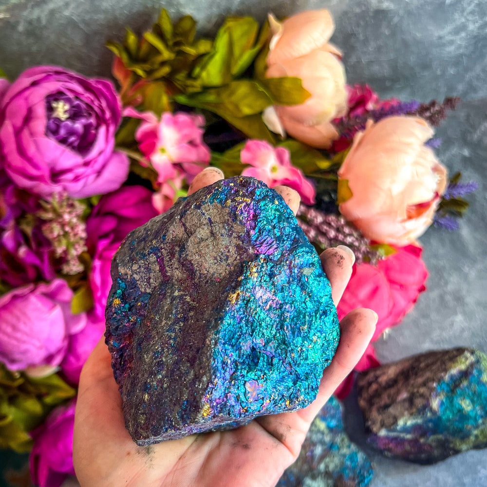 Huge Peacock Ore, Chalcopyrite (ONLINE ORDER ONLY)