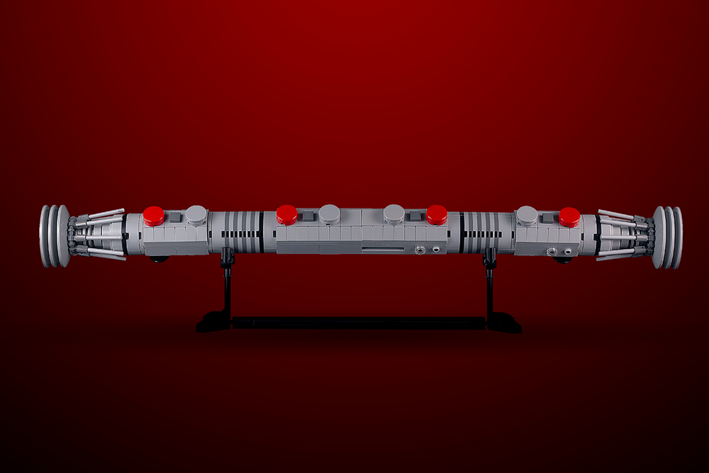 Maul Saber w/ Stand - Custom MOC made with LEGO bricks (Online Order Only)