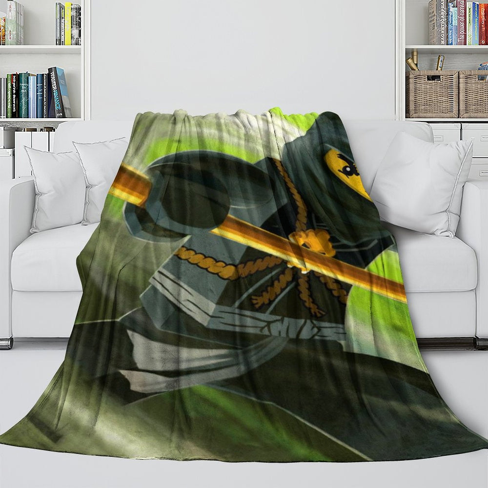 LEGO Ninjago Blanket Flannel Throw Room Decoration (Online Order Only)