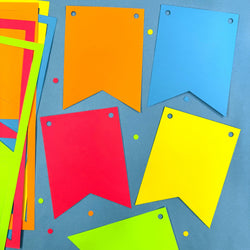 Large DIY Banner Flags (ONLINE ORDER ONLY)