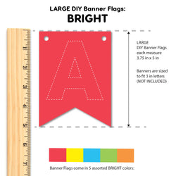Large DIY Banner Flags (ONLINE ORDER ONLY)