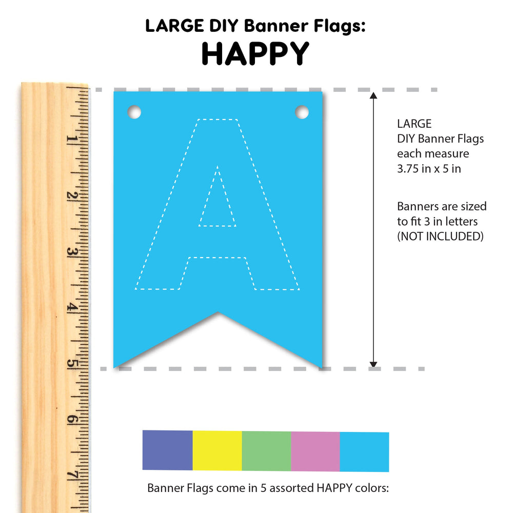 Large DIY Banner Flags (ONLINE ORDER ONLY)