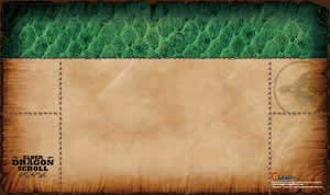LGNPLMEDG Elder Dragon Hide Art Playmat  (Green) by Legion (ONLINE ORDER ONLY)