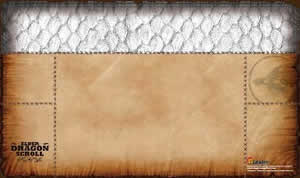 LGNPLMEDW Elder Dragon Hide Art Playmat (White) by Legion (ONLINE ORDER ONLY)