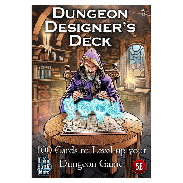 Dungeon Designers' Deck: Deal Your Own Dungeon (ONLINE ORDER ONLY)