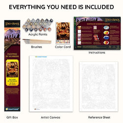 The Lord of the Rings - Paint By Numbers Kit (ONLINE ORDER ONLY)