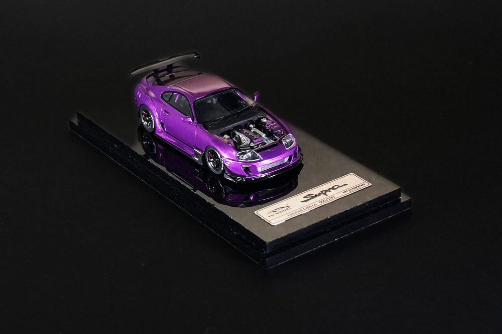 YM Model X LOT 57 Exclusive Toyota Supra JZA80 Limited to 199 Pcs + Bonus Gift Custom Pin 1:64 (ONLINE ORDER ONLY)