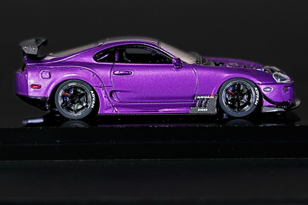 YM Model X LOT 57 Exclusive Toyota Supra JZA80 Limited to 199 Pcs + Bonus Gift Custom Pin 1:64 (ONLINE ORDER ONLY)
