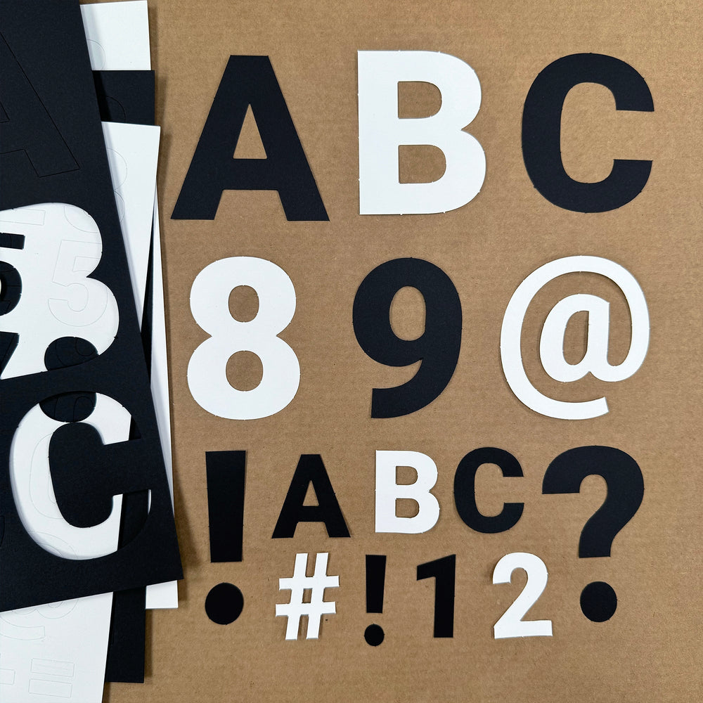 Bulletin Board Letters Combo – 2 Sizes (ONLINE ORDER ONLY)