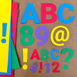 Bulletin Board Letters Combo – 2 Sizes (ONLINE ORDER ONLY)