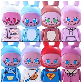 LABUBU Custom Minifig Set (Set of 8) (Online Only)