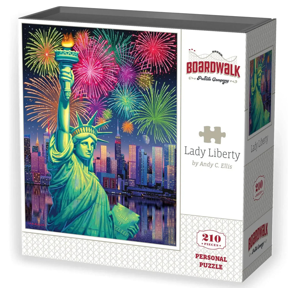 Lady Liberty 210 Piece Jigsaw Puzzle Boardwalk (ONLINE ORDER ONLY)
