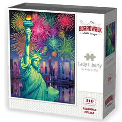Lady Liberty 210 Piece Jigsaw Puzzle Boardwalk (ONLINE ORDER ONLY)