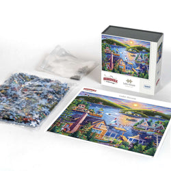 Lake House 1000 Piece Jigsaw Puzzle Boardwalk (ONLINE ORDER ONLY)