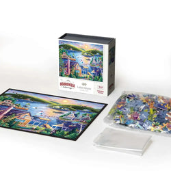 Lake House 210 Piece Jigsaw Puzzle Boardwalk (ONLINE ORDER ONLY)