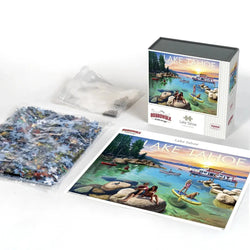 Lake Tahoe 1000 Piece Jigsaw Puzzle Boardwalk (ONLINE ORDER ONLY)