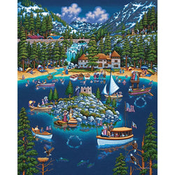Lake Tahoe 1000 Piece Jigsaw Puzzle Dowdle (ONLINE ORDER ONLY)