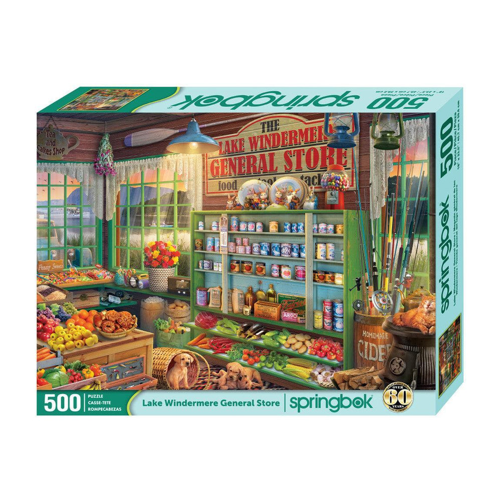 Lake Windermere General Store 500 Piece Jigsaw Puzzle Springbok (ONLINE ORDER ONLY)