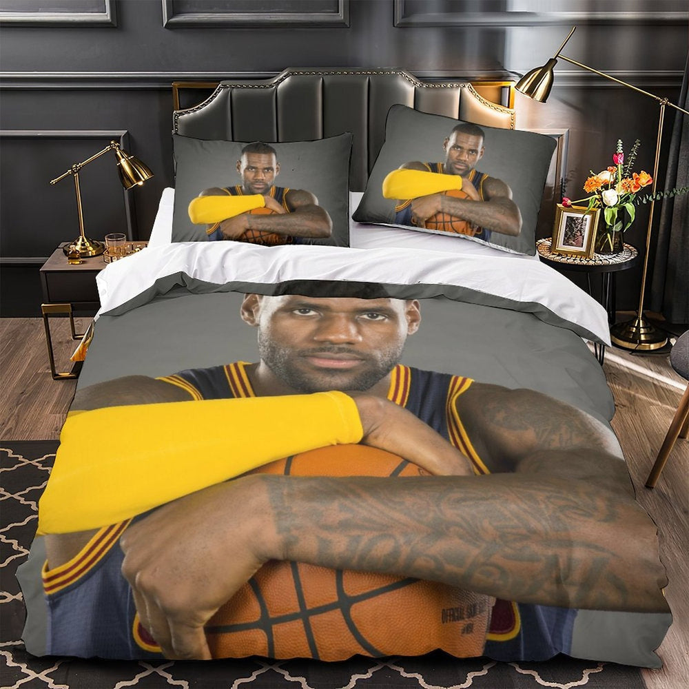 Lakers LeBron Raymone James Bedding Set Kids Duvet Cover (Online Order Only)
