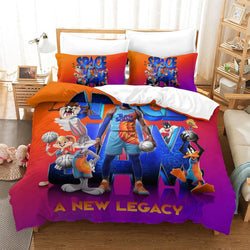 Lakers LeBron Raymone James Bedding Set Pattern Quilt Duvet Cover (Online Order Only)