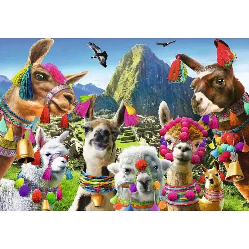 Lama 99 Piece Mini Jigsaw Puzzle Ravensburger (ONLINE ORDER ONLY)