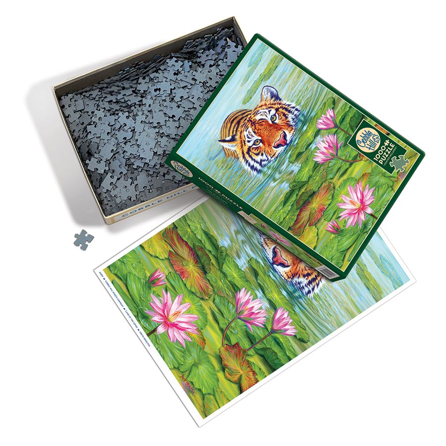 Land of the Lotus 1000 Piece Jigsaw Puzzle Cobble Hill