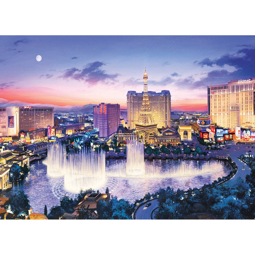 Las Vegas Strip 1000 Piece Jigsaw Puzzle Eurographics (ONLINE ORDER ONLY)