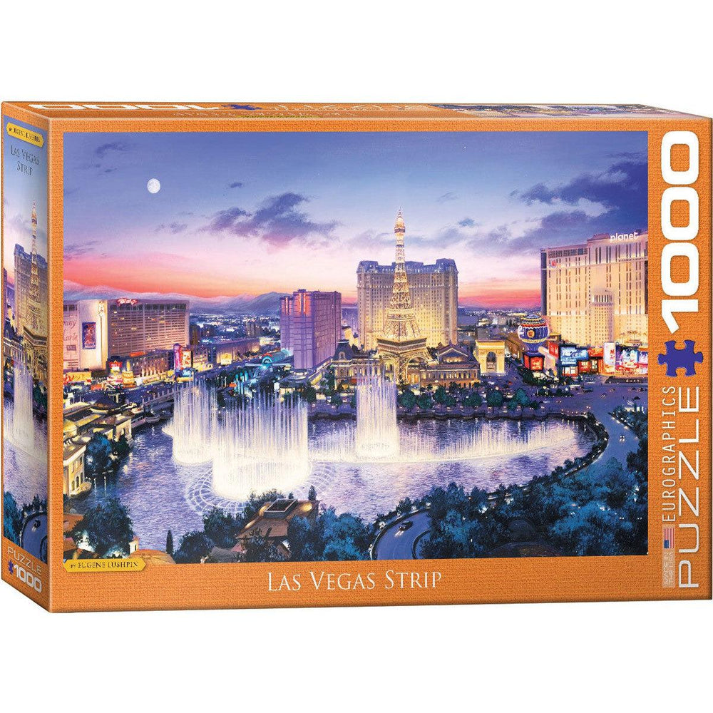 Las Vegas Strip 1000 Piece Jigsaw Puzzle Eurographics (ONLINE ORDER ONLY)