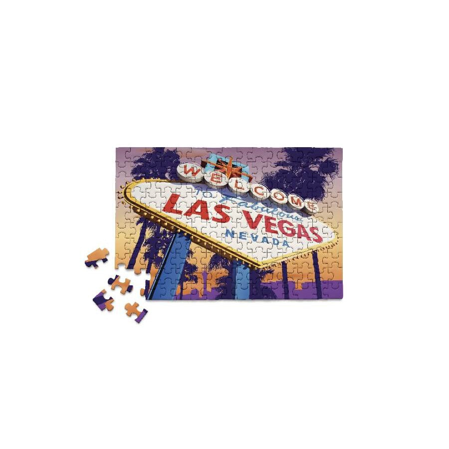 Las Vegas Sunset 150 Piece Mini Jigsaw Puzzle Micro Puzzles (ONLINE ORDER ONLY)