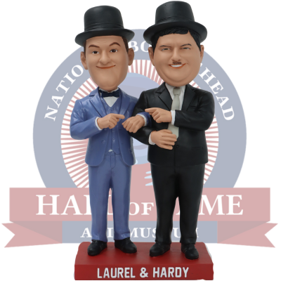 Laurel & Hardy Dual Bobblehead (Presale) (ONLINE ORDER ONLY)