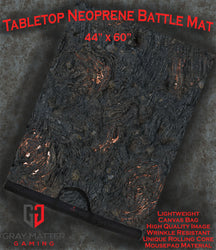 Lava Flows - Neoprene Battle Mat with Bag (ONLINE ORDER ONLY)