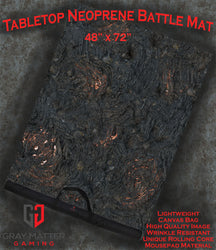 Lava Flows - Neoprene Battle Mat with Bag (ONLINE ORDER ONLY)