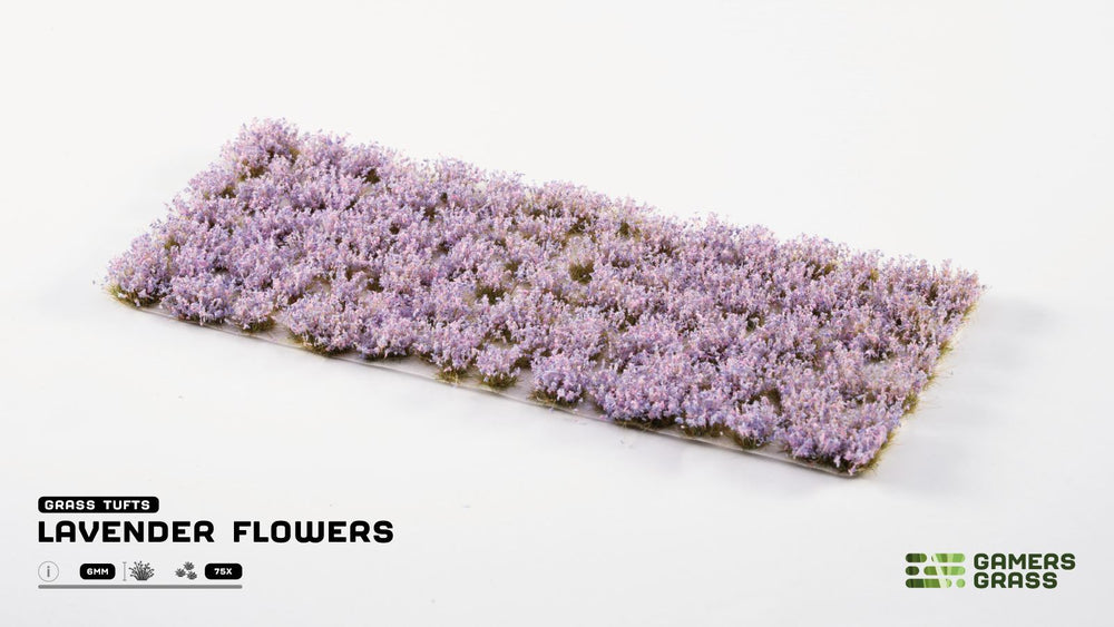Gamers Grass | Flower Tuft Set | Lavender