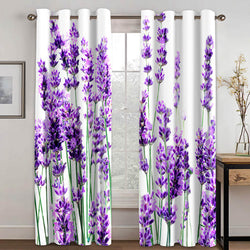 Lavender Curtains Blackout Window Treatments Drapes for Room Decoration (Online Order Only)