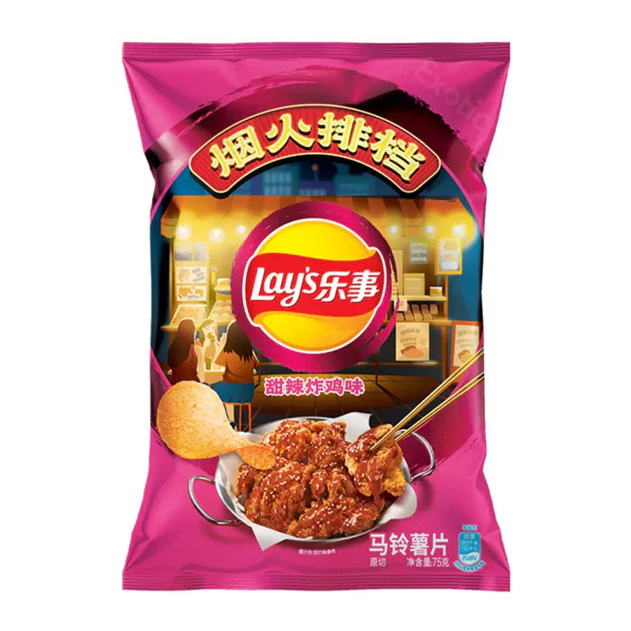 Lays Sweet & Spicy Fried Chicken 60g (ONLINE ORDER ONLY)