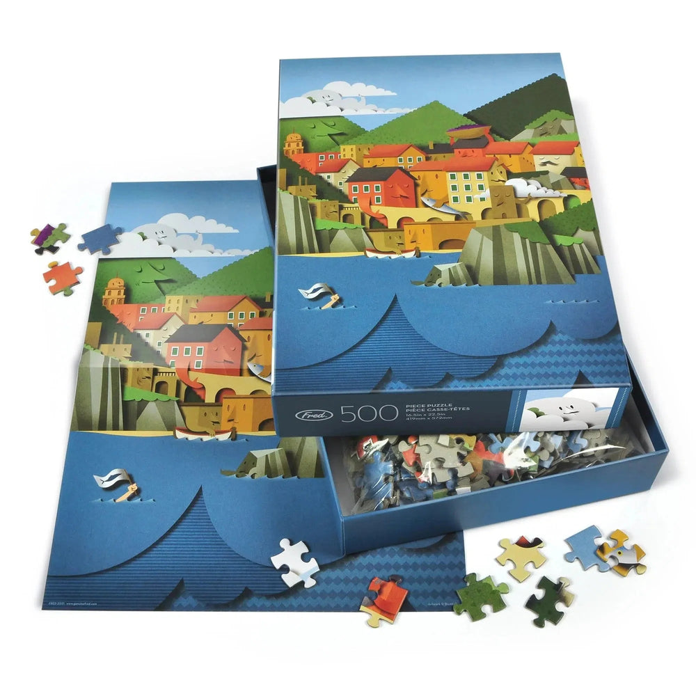 Le Cinque Terre 500 Piece Jigsaw Puzzle Fred (ONLINE ORDER ONLY)