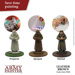 Army Painter Colour Primer: Leather Brown (ONLINE ORDER ONLY)