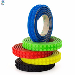 Building blocks tape, silicone building blocks, building blocks, strips, no connectors (ONLINE ORDER ONLY)