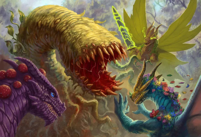 Battlezoo Dragons: Leshy Dragons for Foundry VTT (Online Order Only)